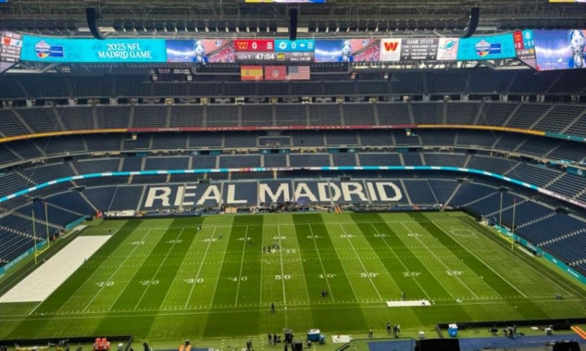 Φοβερή αλλαγή: To «Μπερναμπέου» μετατράπηκε σε γήπεδο… American football! (ΒΙΝΤΕΟ)