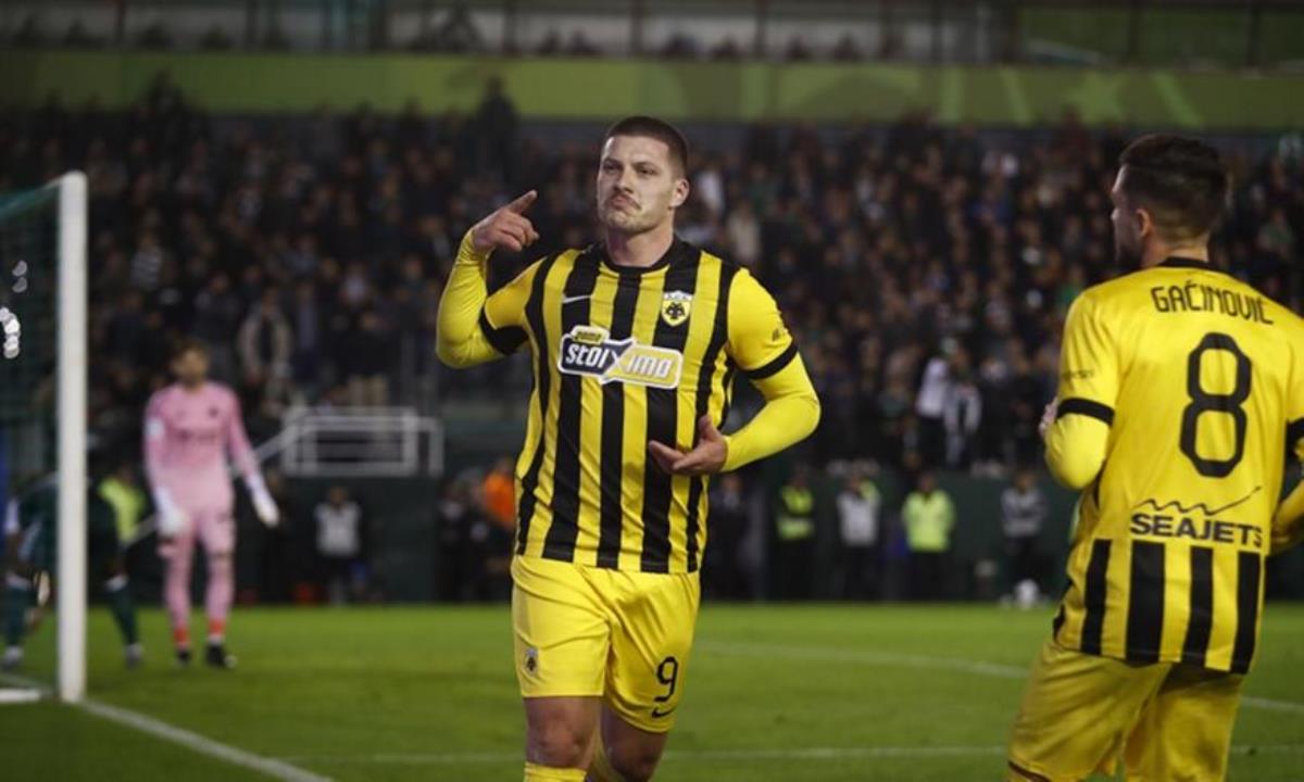 Ηγέτης Γιόβιτς με χατ τρικ, χάρισε στην ΑΕΚ την ντερμπάρα με τον Παναθηναϊκό!