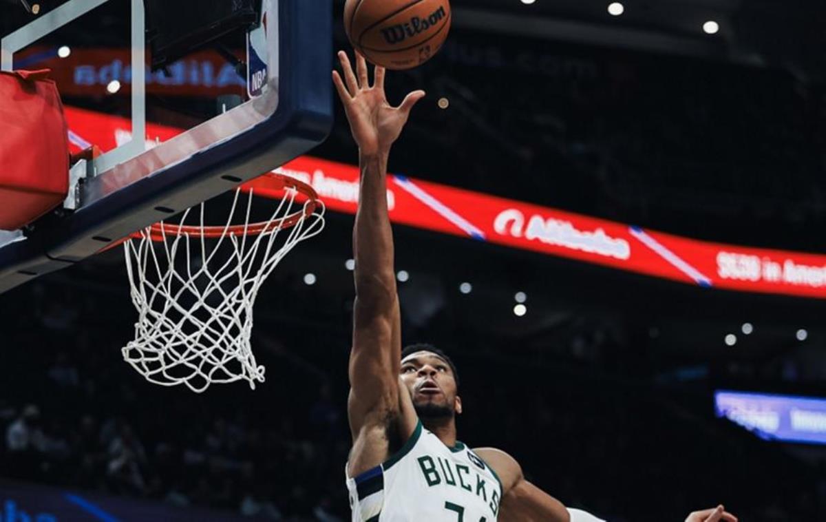 Αδιόρθωτοι οι Μπακς, έχασαν από τους ουραγούς Γουίζαρντς-Πάλευαν μόνοι Αντετοκούνμπο και Πόρτερ