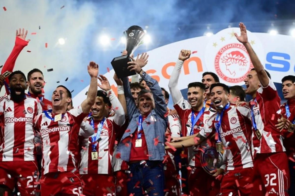 ΟΛΥΜΠΙΑΚΟΣ: Το απίστευτο ρεκόρ που έχει με τις κούπες στα γήπεδα όλης της Ελλάδας!