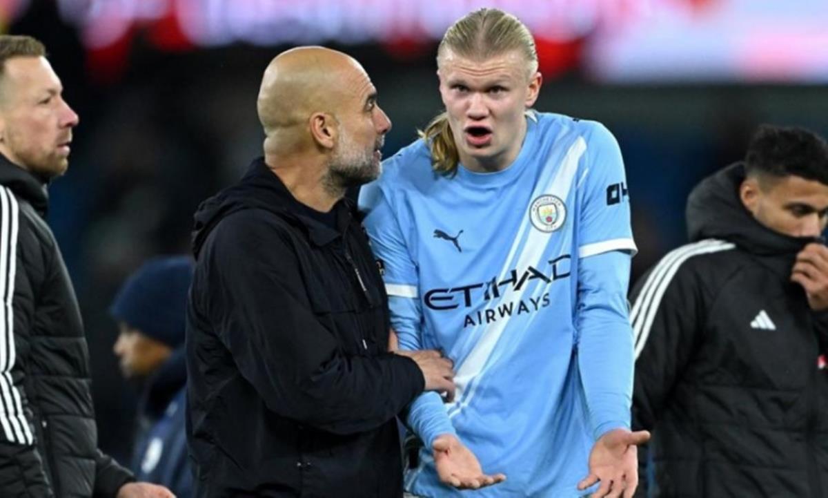 Έντονος διάλογος ανάμεσα σε Γκουαρντιόλα και Χάαλαντ – Γιατί είχε νεύρα ο Νορβηγός (ΦΩΤΟΓΡΑΦΙΕΣ)