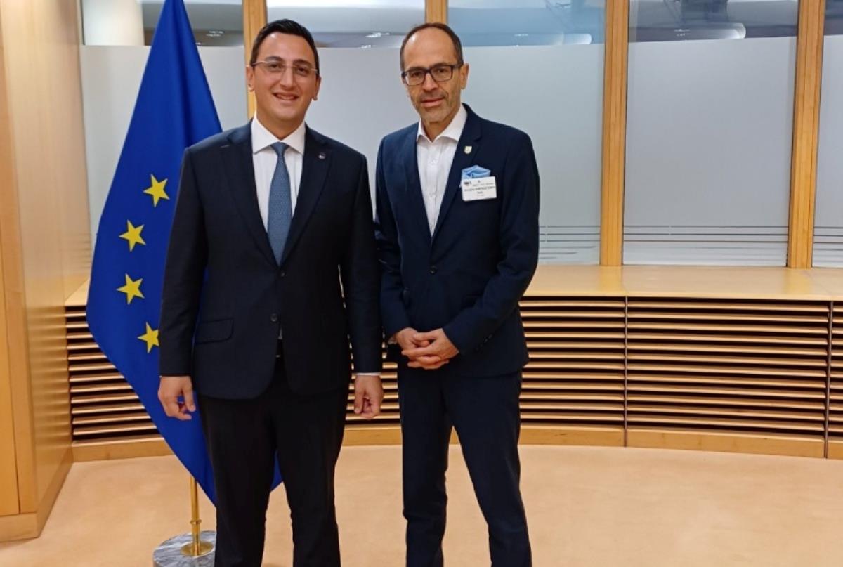 Συμμετοχή του Προέδρου της ΚΟΕ στο διάλογο υψηλού επιπέδου για τον ευρωπαϊκό αθλητισμό στις Βρυξέλλες