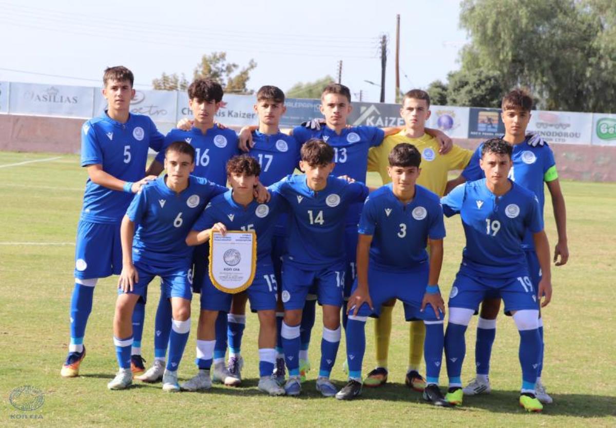 Ήττα για την Εθνική Παίδων Κ-15 με 2-1 από την Σκωτία