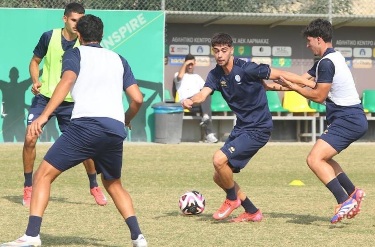 Ολοκληρώνεται σήμερα η προετοιμασία της Εθνικής Ελπίδων