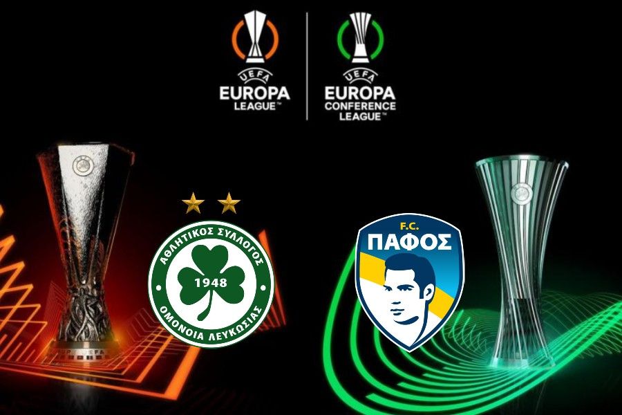 Football Meets Data: Τα ποσοστά πρόκρισης Ομόνοιας και Πάφου μετά τις ευρωπαϊκές μάχες