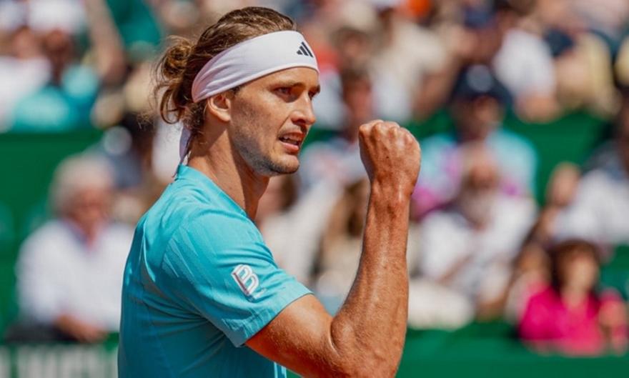 Masters Μόντε Κάρλο: Ο Ζβέρεφ στα ημιτελικά