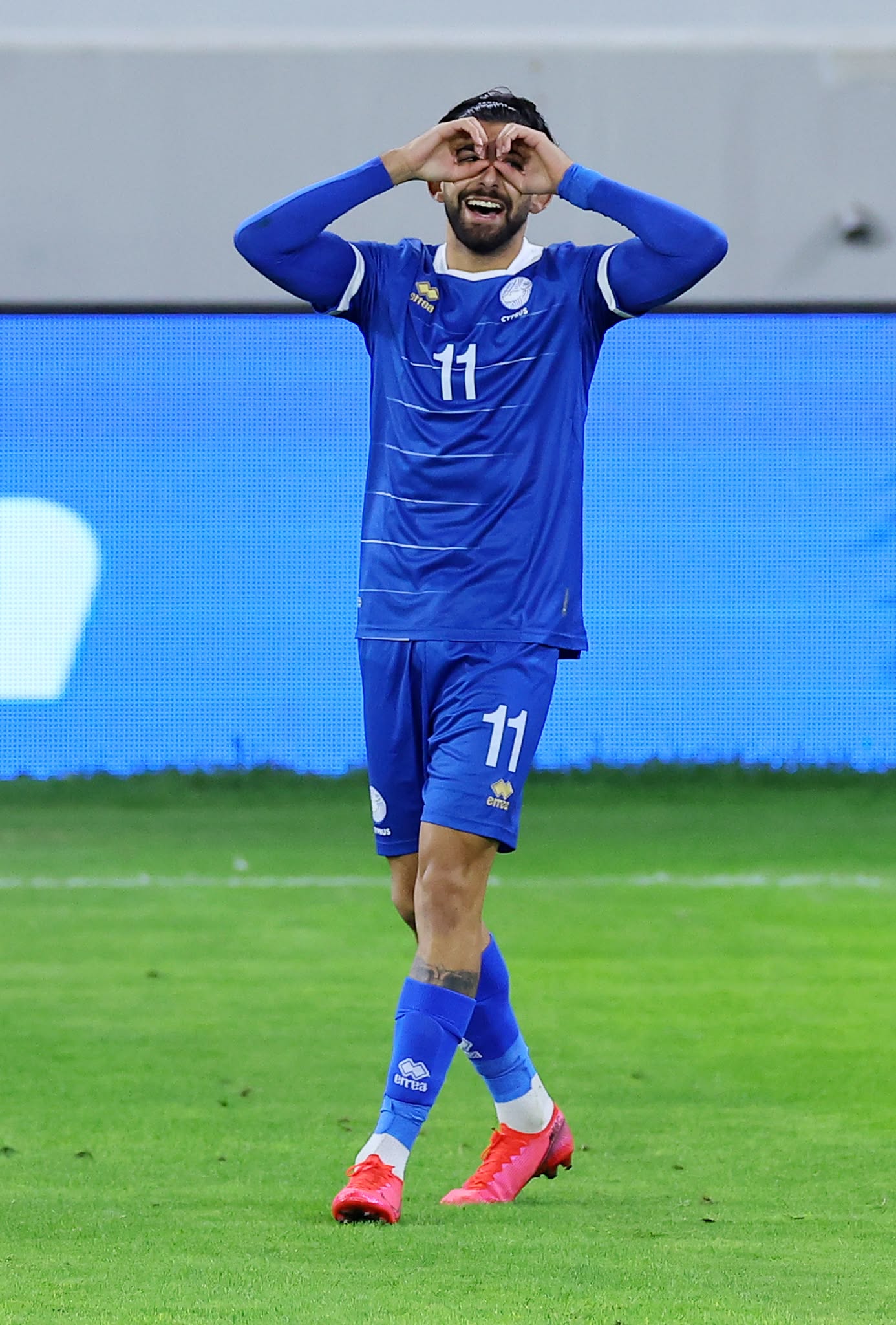 ΚΑΚΟΥΛΛΗΣ: Ο πανηγυρισμός του μετά το όμορφο γκολ με την Εθνική (ΦΩΤΟΓΡΑΦΙΕΣ)