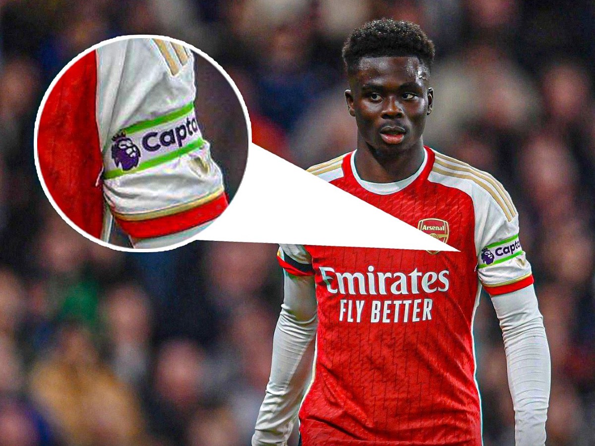 Στην «κακή» του μέρα, ο Σάκα τελείωσε το ντέρμπι της Άρσεναλ ως … αρχηγός και με ασίστ!