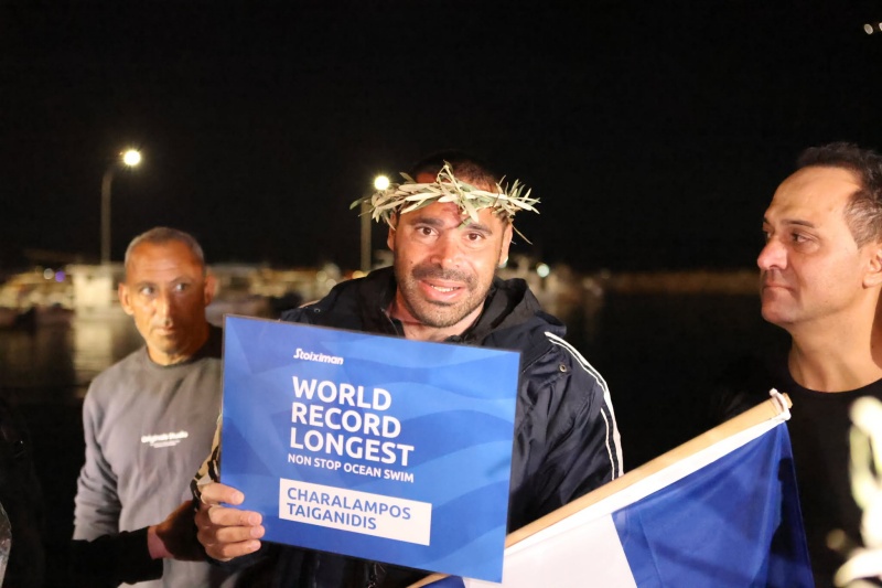 Ιστορική επίδοση και υπέρβαση από τον Παραολυμπιονίκη, Χαράλαμπο Ταϊγανίδη