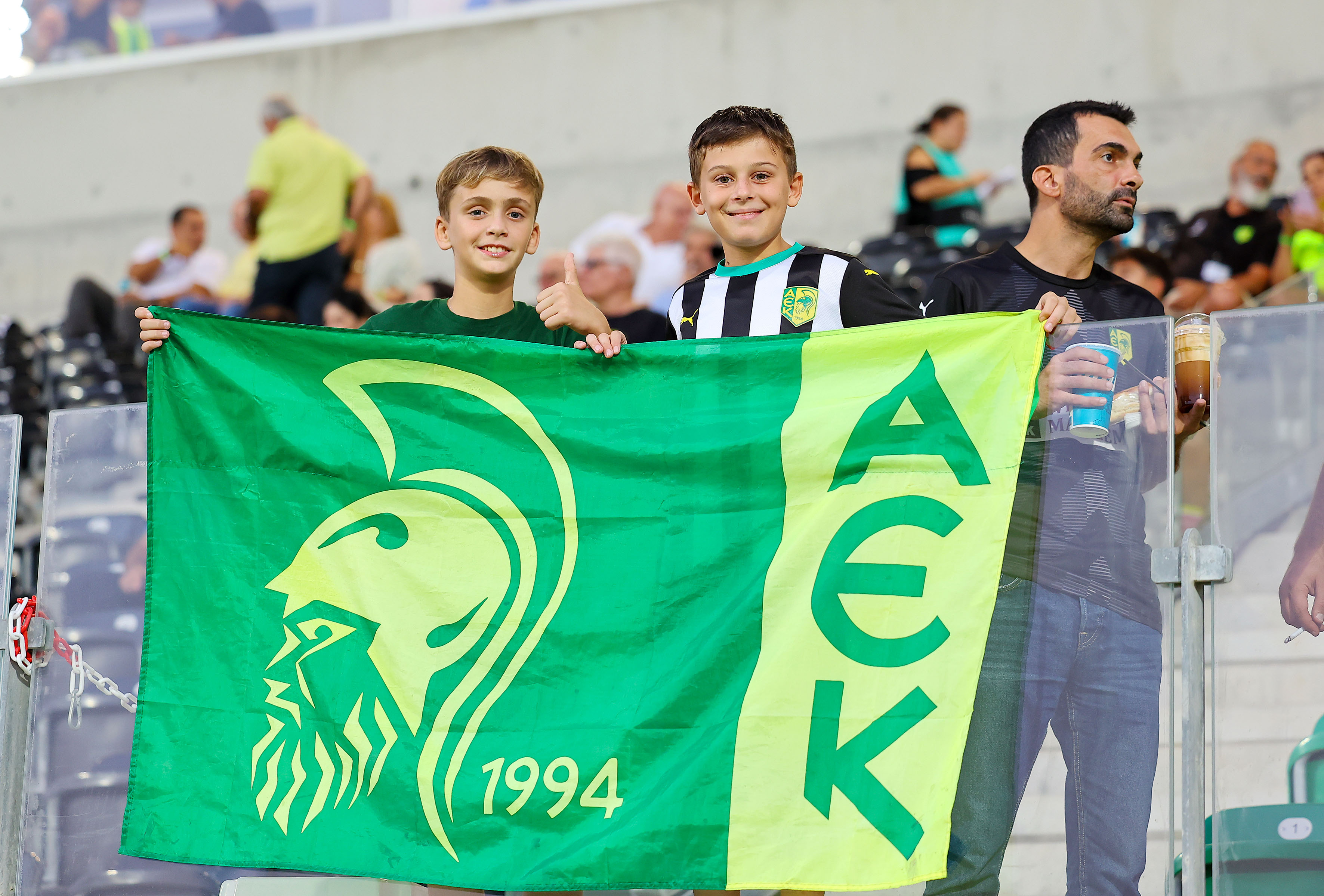 ΤΟΣΟΙ πήγαν ΑΕΚ Αρένα