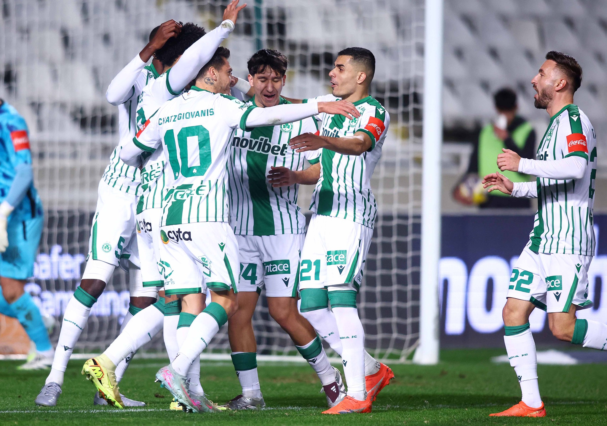 Η αποστολή της Ομόνοιας για το ματς με την Ανόρθωση