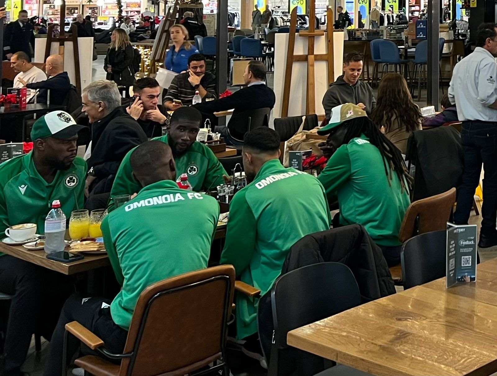 Αναχωρεί για Αυστρία η Ομόνοια - ΦΩΤΟΓΡΑΦΙΕΣ