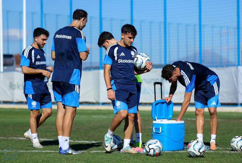 Εθνική Ανδρών: Προπόνηση και συνέντευξη τύπου στη Λετονία