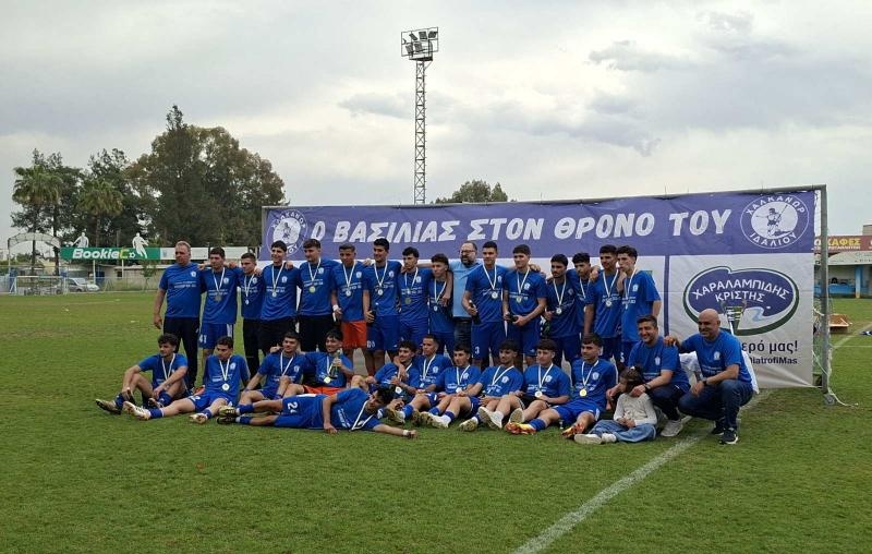 Πρωταθλητής Νέων Κ-19 Β’ Κατηγορίας ο Χαλκάνορας