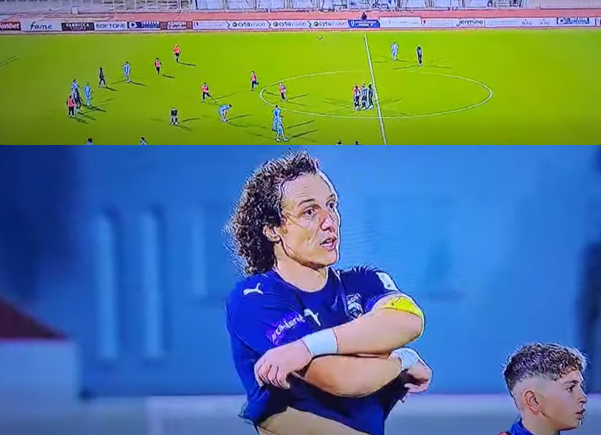 Με... «ντου» για την φανέλα του Νταβίντ Λουίζ, όμως τηρήθηκε η συμφωνία (ΒΙΝΤΕΟ)