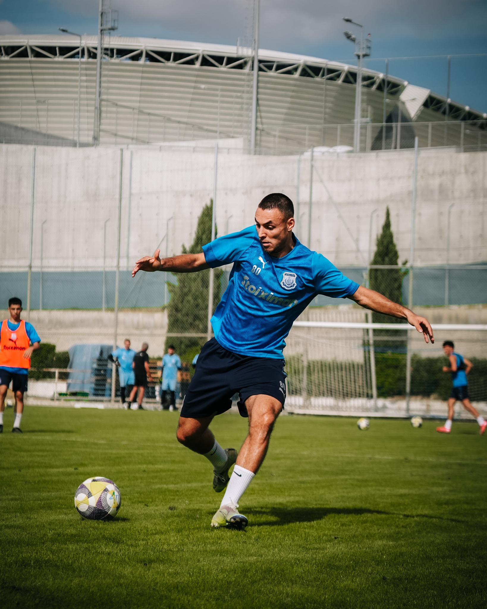 ΦΩΤΟΓΡΑΦΙΕΣ από την προπόνηση του Απόλλωνα στο Κολόσσι