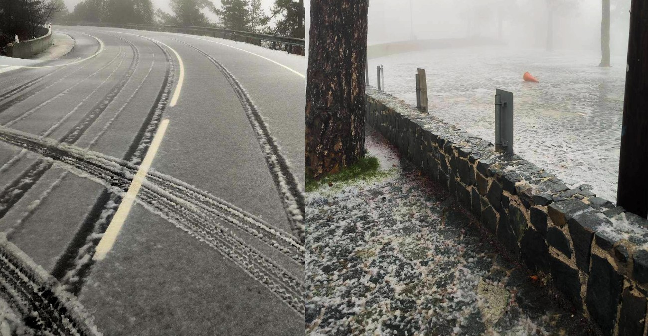 Καιρός: Απ’ όλα έχει το μενού - Βροχές, καταιγίδες και χιόνια στα ορεινά - Πόσα εκατοστά έφτασε το χιόνι