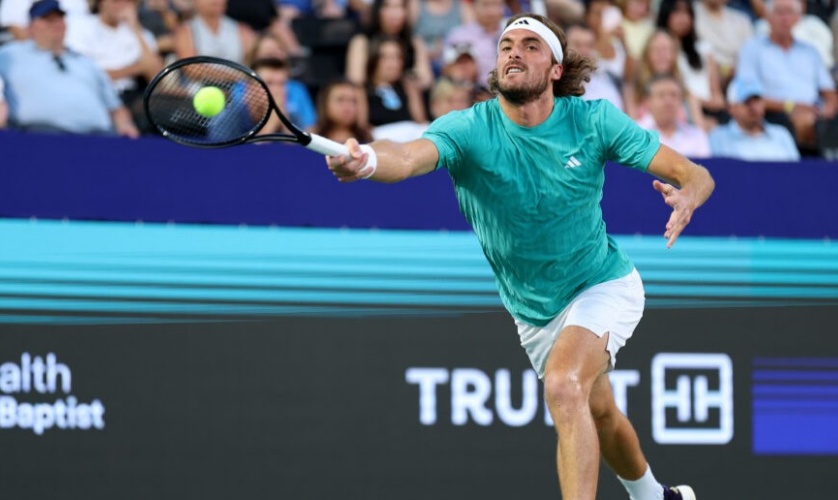 Τσιτσιπάς: Τελευταία πρόβα πριν το US Open στο Winston-Salem