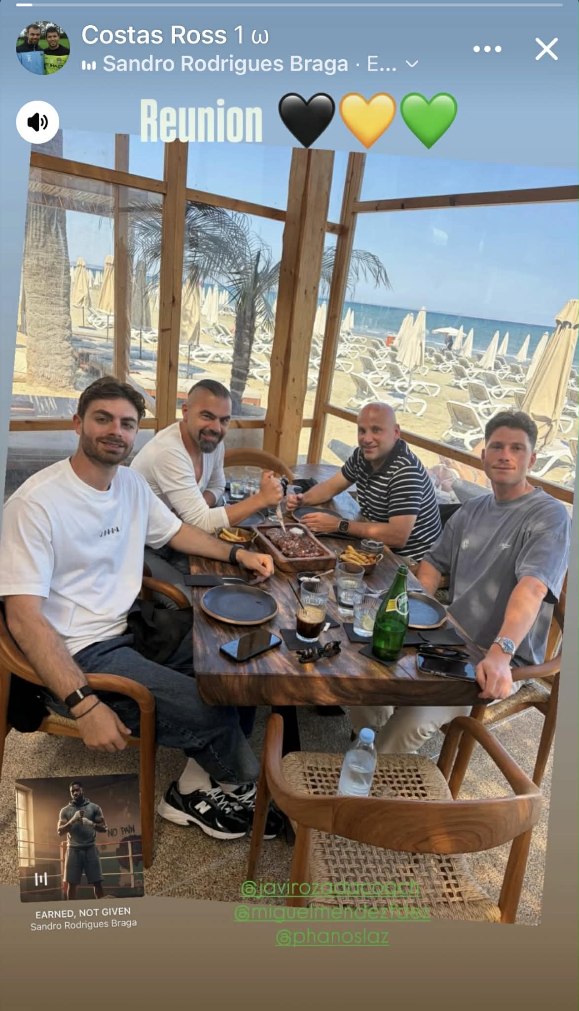 Φίλοι πάνω από όλα: Η κοινή έξοδος των δύο προπονητών στη Λάρνακα (ΦΩΤΟΓΡΑΦΙΑ)