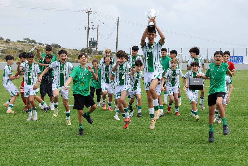 Ομόνοια Κ-13: Νίκησε την ΑΕΛ στον τελικό και κατέκτησε το πρωτάθλημα! (ΦΩΤΟΓΡΑΦΙΕΣ)