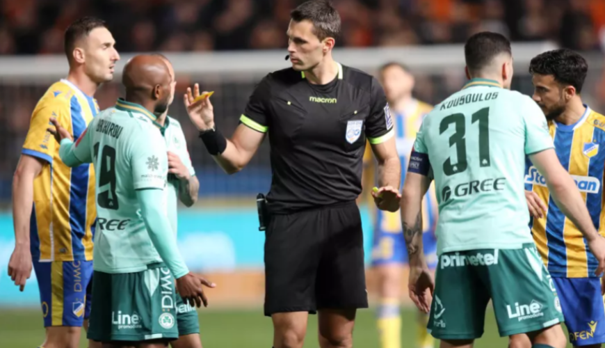 Διαιτήτευσε ξανά Κυπριακό Clasico ο Ιταλός Μαρκέτι! Τρίτη φορά σε ματς του ΑΠΟΕΛ