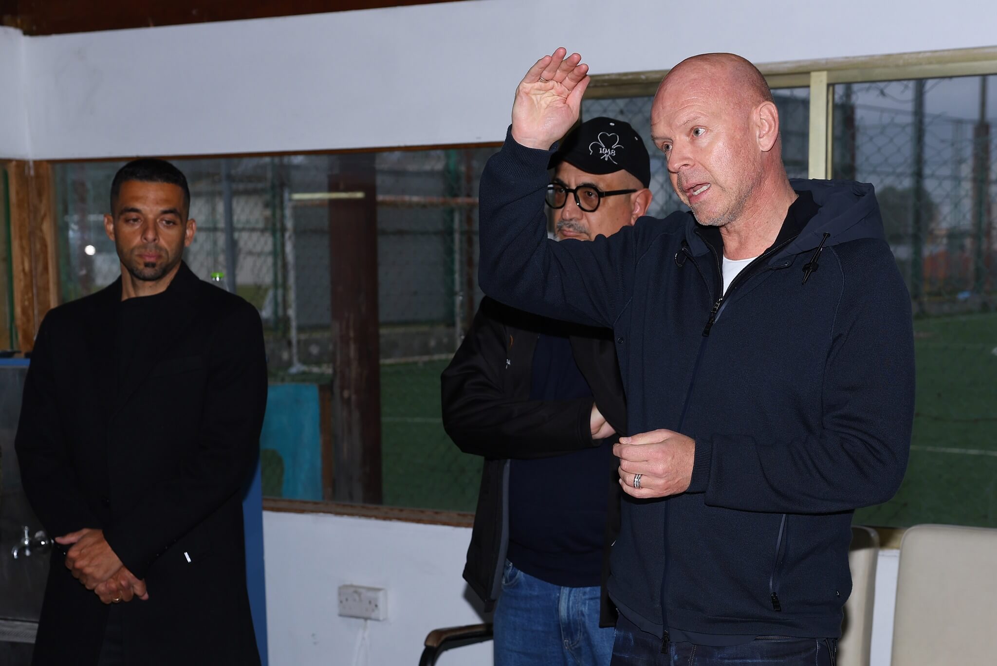 Η κοπή της βασιλόπιττας και η ομιλία του Χένινγκ Μπεργκ (BINTEO)