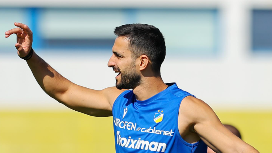 ΦΩΤΟΓΡΑΦΙΕΣ από την προπόνηση του ΑΠΟΕΛ ενόψει ντέρμπι