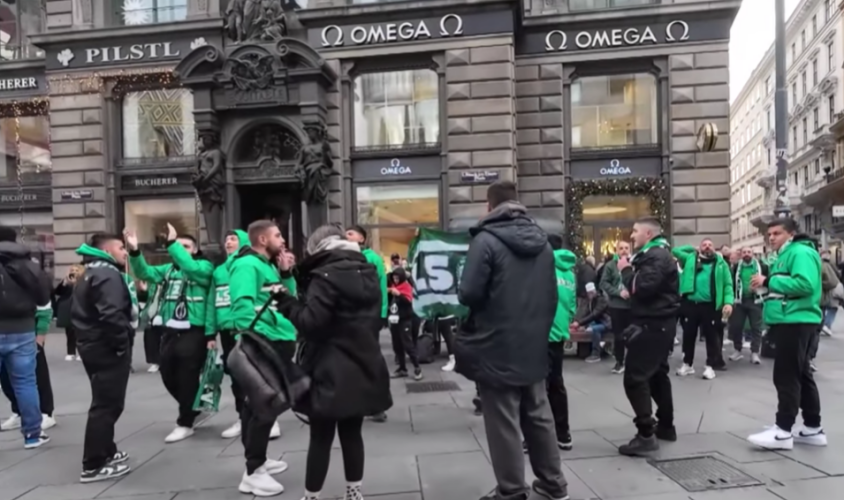 Ομονοιάτικο VLOG από το ταξίδι στη Βιέννη: Στο... «κόκκινο» η «τρέλα» του πράσινου λαού! (ΒΙΝΤΕΟ)