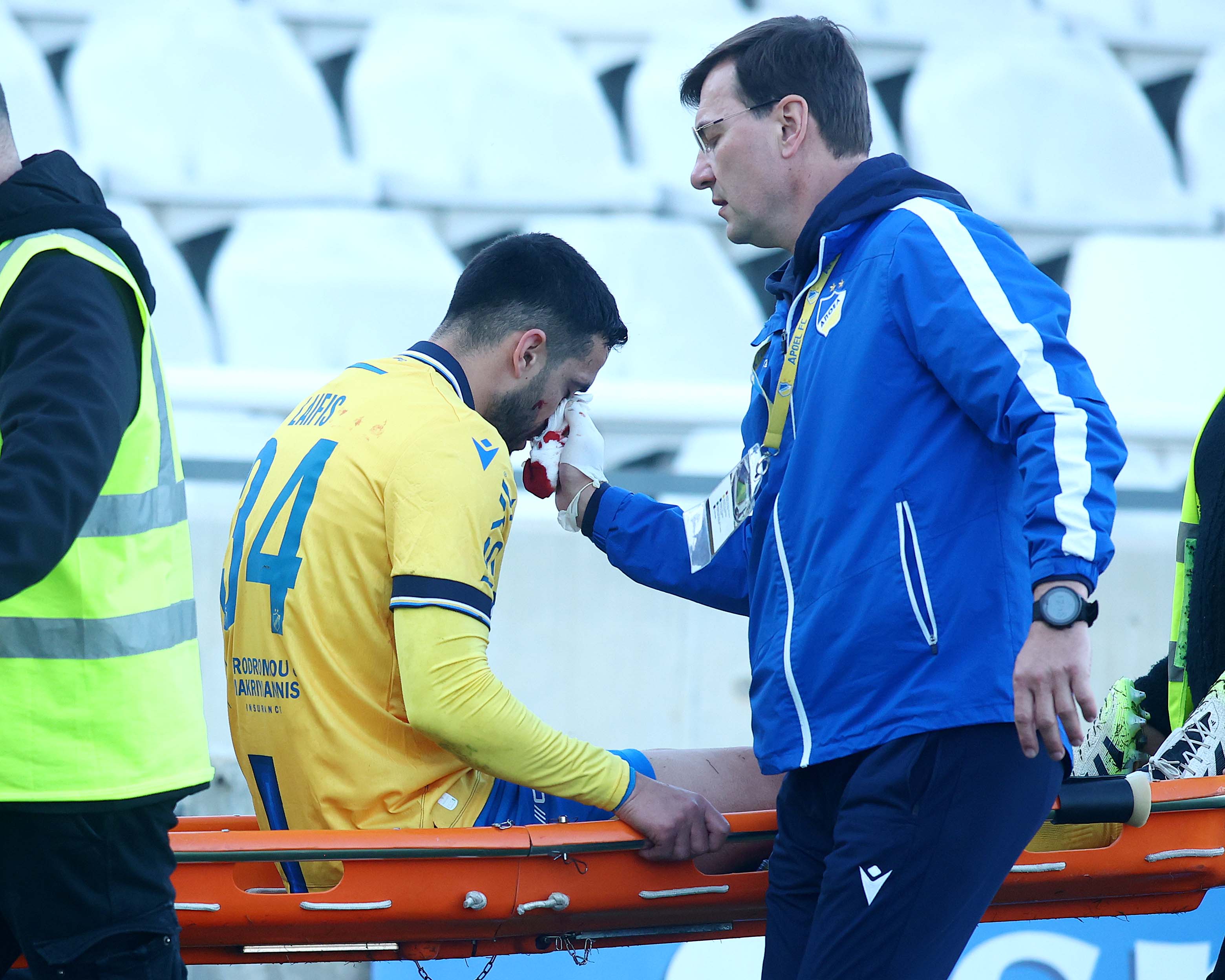 ΑΠΟΕΛ: Ο τραυματισμός του Λαΐφη και ο μοιραίος Ντέγκενεκ