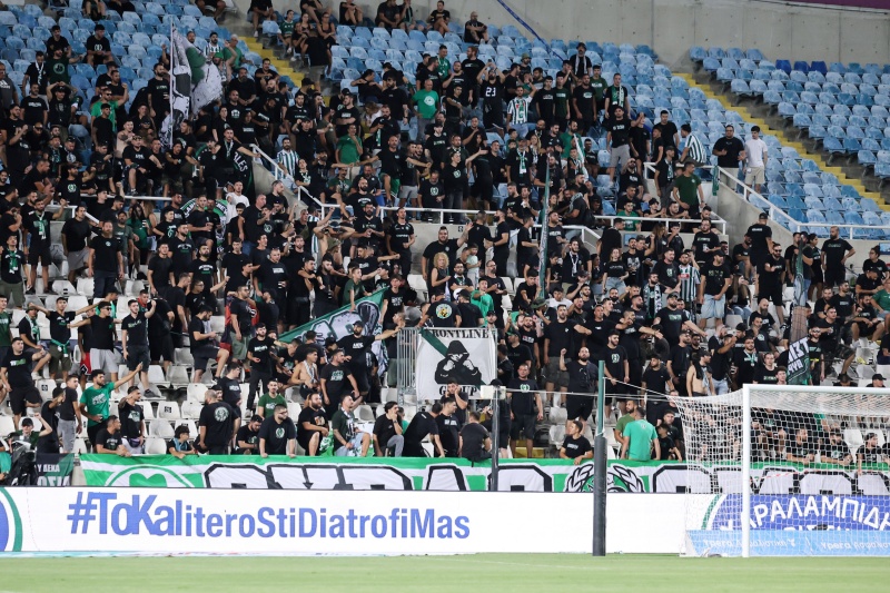 Φοβερή ατμόσφαιρα από τη Θύρα 9 στο ΓΣΠ! (ΒΙΝΤΕΟ)