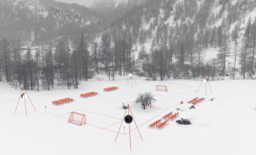 Το νέο φορητό γήπεδο ποδοσφαίρου της Nike που μπορεί να στηθεί παντού (ΦΩΤΟΓΡΑΦΙΕΣ)