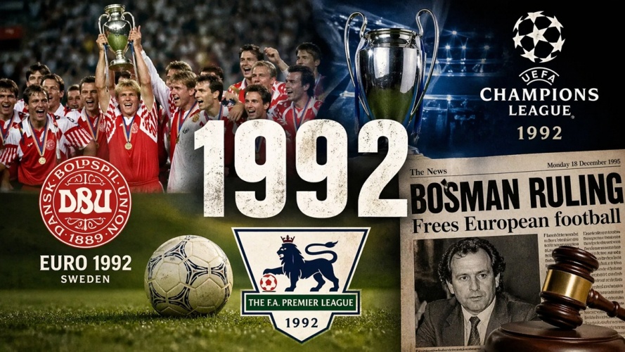 1992: Η χρονιά που άλλαξε για πάντα το ποδόσφαιρο!