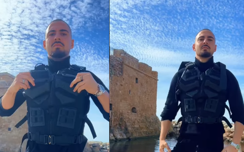 Απίστευτο: Υποψήφιος με το κόμμα του Φειδία έβαλε αλεξίσφαιρο γιλέκο και έκανε την πιο εκρηκτική ανακοίνωση – Δείτε το βίντεο