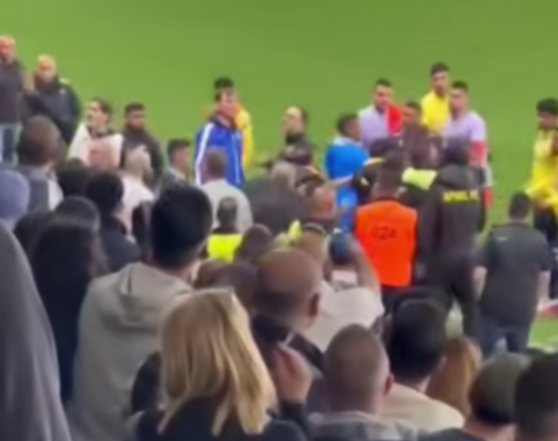ΒΙΝΤΕΟ: Καταγγέλλει Ρόσα ο Απόλλωνας: «Έριξε μπουκάλα στην εξέδρα και επιτέθηκε σε μέλος του τεχνικού τιμ»