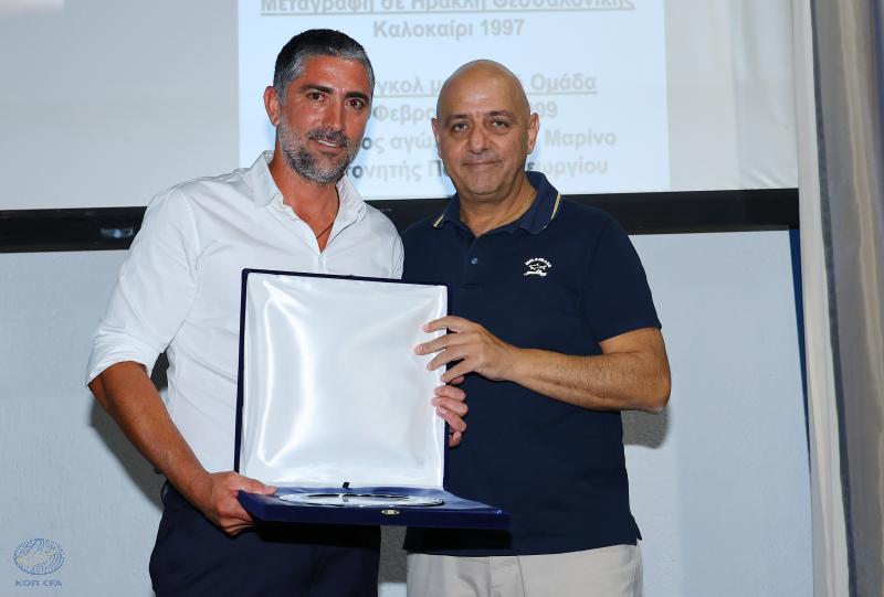 Πρεσβευτής ποδοσφαίρου της ΚΟΠ ο Μιχάλης Κωνσταντίνου