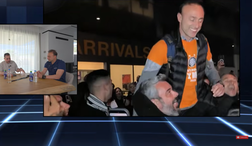 ΚΟΝΤΗΣ: «Έχω ζήσει τεράστιες επιτυχίες ως ποδοσαιριστής, όμως αυτό δεν το έχω ξαναζήσει» (ΒΙΝΤΕΟ)