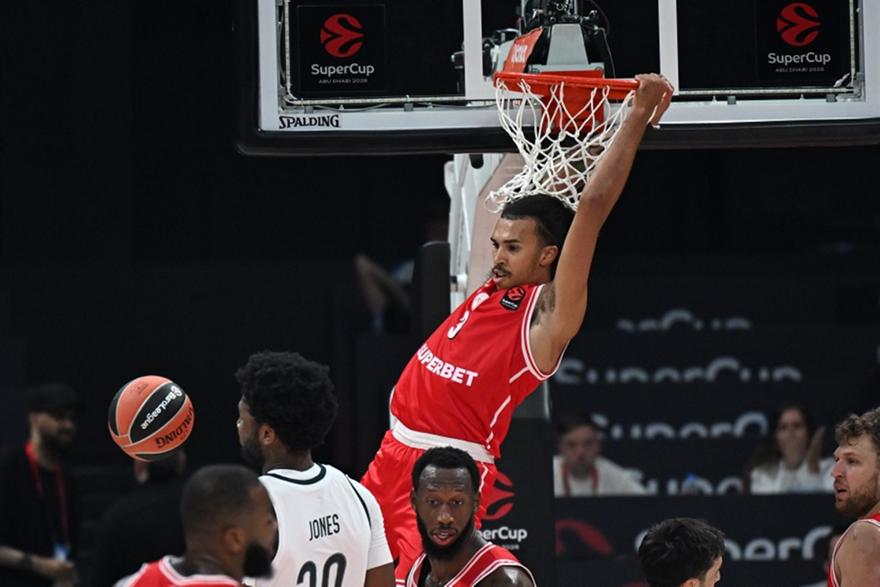 EuroLeague: Τρεις φάσεις του Ολυμπιακού στο Top 10 του Super Cup