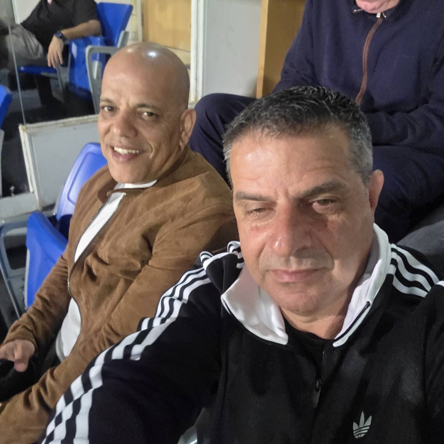 Στο γήπεδο μαζί οι δύο φίλοι για το Ομόνοια - Μπενφίκα (ΦΩΤΟΓΡΑΦΙΑ)