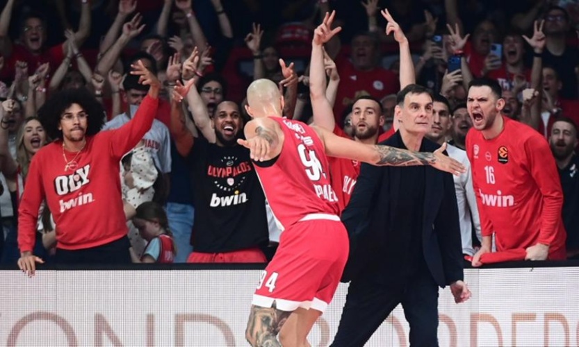 TOTAL BASKET ο απίθανος Ολυμπιακός, έκανε το 2-0 απέναντι στη Μονακό και είναι μια ανάσα από το Final-4!
