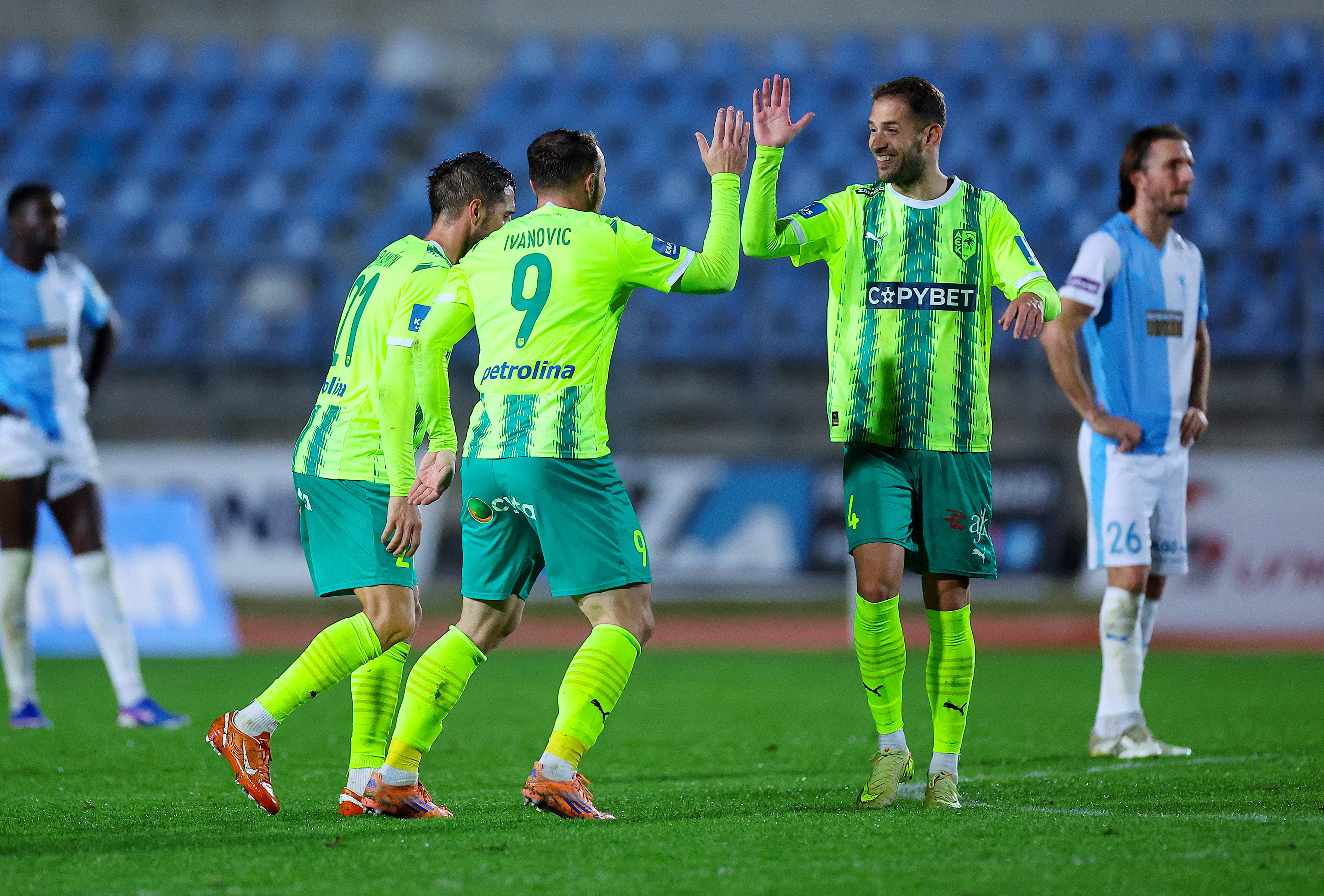 Σπουδαίο διπλό για την ΑΕΚ, 1-2 την Πάφο!