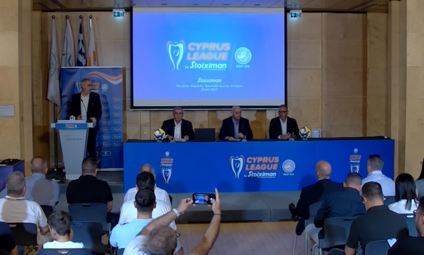 Το αναλυτικό πρόγραμμα των 26 αγωνιστών της Cyprus League by Stoiximan για τη σεζόν 2025-2026! (ΒΙΝΤΕΟ)