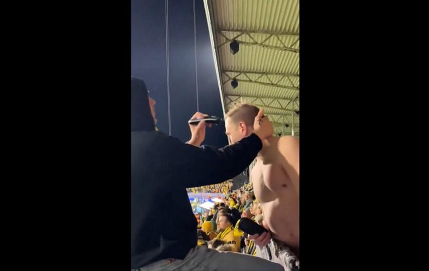 Η Μπόντο έφτασε τις 5 σερί νίκες στο Champions League και οπαδός κουρεύτηκε στο γήπεδο την ώρα του αγώνα! (BINTEO)