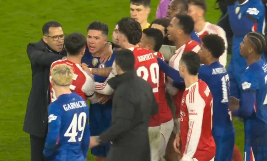 Είχε και... τρίτο ημίχρονο το ντέρμπι με καυγάδες (ΒΙΝΤΕΟ)