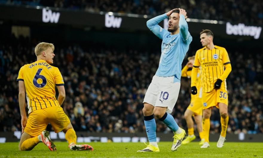 Φρένο από Μπράιτον και νέο πλήγμα για τη Σίτι στη μάχη του τίτλου!