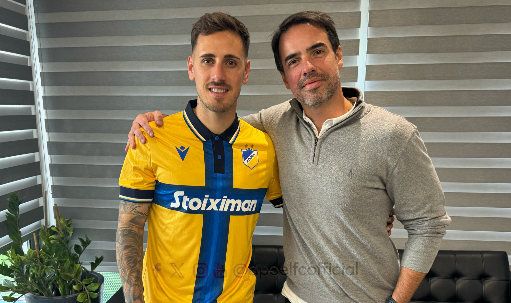 Στο ΓΣΠ ο Μαντσίνι - Τι κρατούσε στα χέρια...