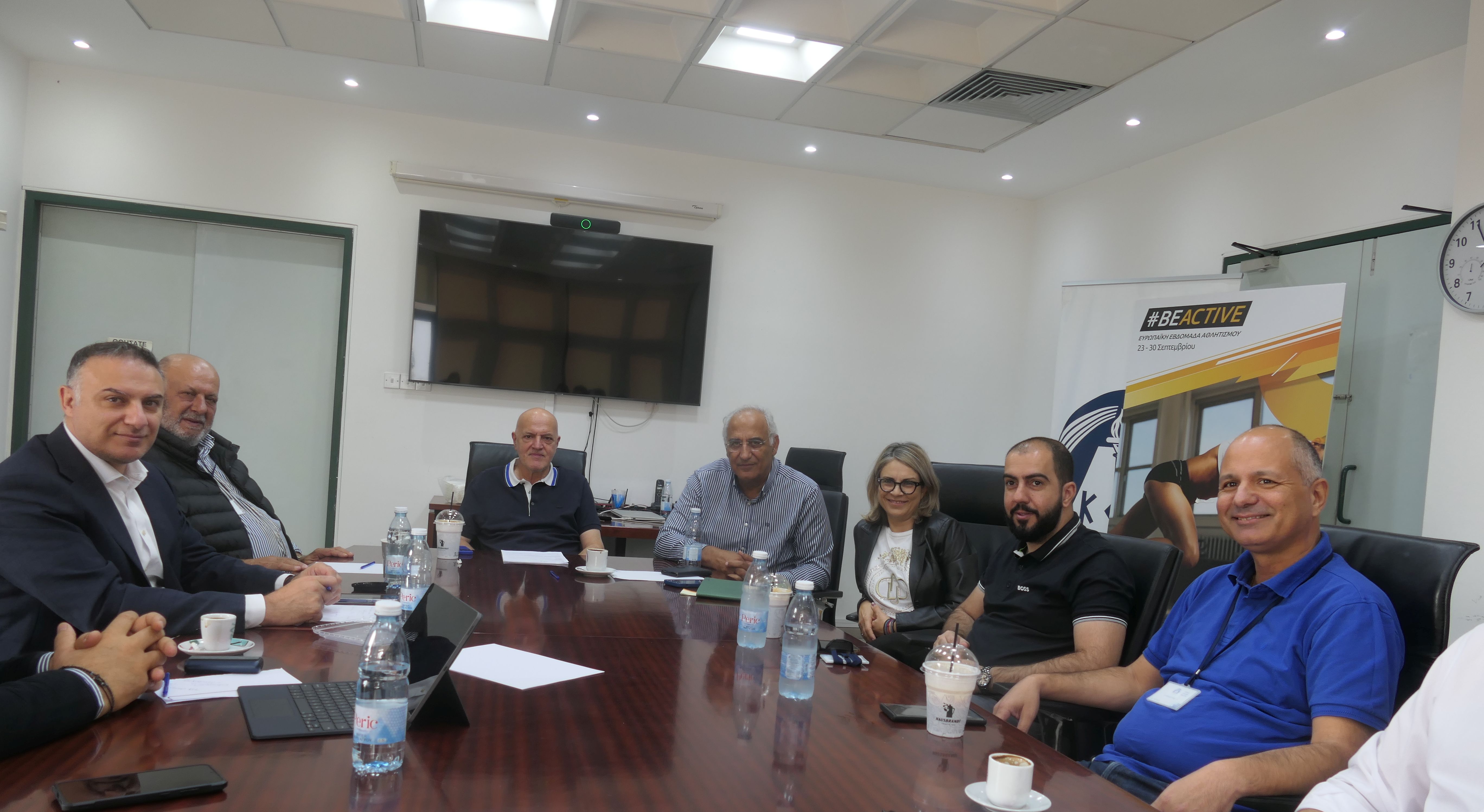 Συνάντηση με θέμα την αναβάθμιση των σταδίων Ανόρθωσης, Σαλαμίνας και Εθνικού – Τι συζητήθηκε