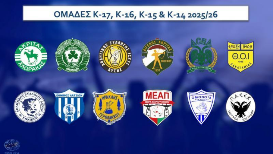 Τρίτη και Τετάρτη θα διεξαχθούν οι αγώνες της Επίλεκτης Κατηγορίας Παίδων - Δείτε το πρόγραμμα