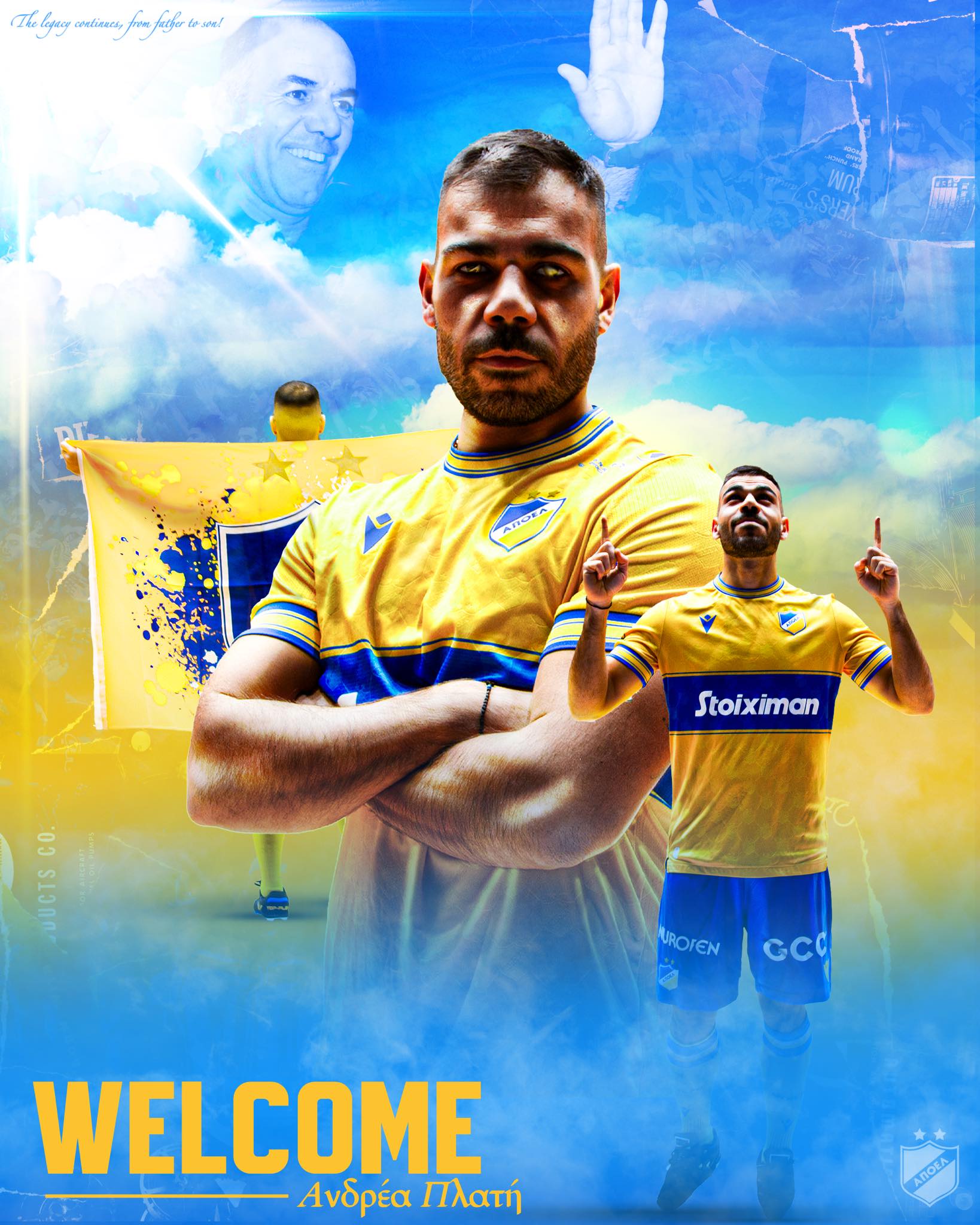 ΑΠΟΕΛ: Ανακοίνωσε Ανδρέα Πλατή