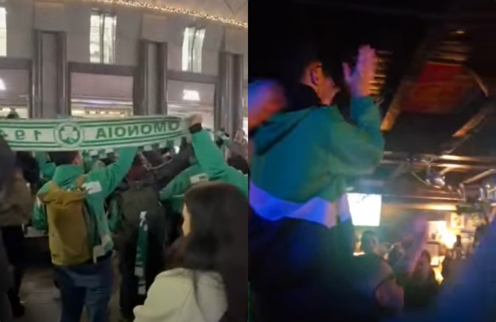 «Μου έχεις πάρει το μυαλό»: ΤΡΕΛΑ Ομονοιατών στη Βιέννη – Τι έκαναν το βράδυ της Τετάρτης (ΒΙΝΤΕΟ TS)