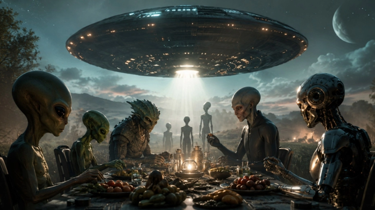 Θερμιδομετρητής για UFO: Τι θα έτρωγαν οι εξωγήινοι αν έρχονταν στη Γη;